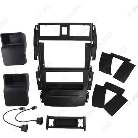 Suitable for refurbishing the front panel of the Nissan Teana 2004-2007, frame support for large screen Android navigation panel, left side 9 inches. (1/4)