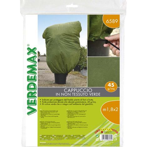 CAPPUCCIO DI PROTEZIONE TNT 1,8X2MT VERDE (1/3)