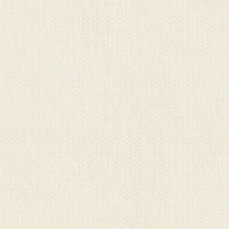 Papier peint uni crème Tapisserie structurée effet textile Papier peint tendance style scandinave idéal pour salle de bains (1/4)