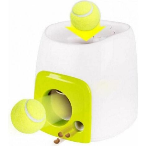 Automatic Ball Launcher Interactive Dog Toy, Tennis Ball Machine for Pets