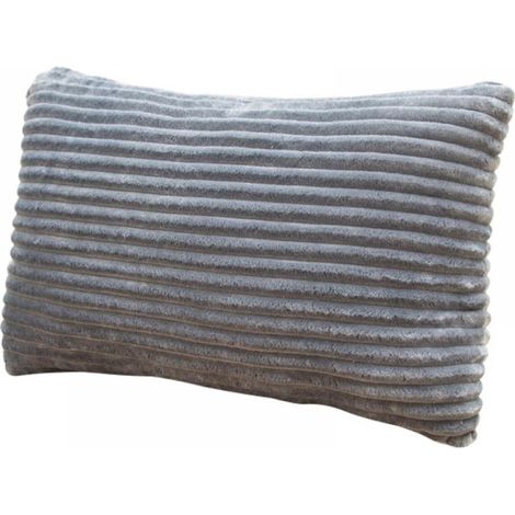 Housse De Coussin Rectangulaire - 30 x 50 cm - Velours Côtelé Flanelle - Fermeture Éclair Invisible - Pour Canapé Fauteuil Lit Chambre Salon (1/4)