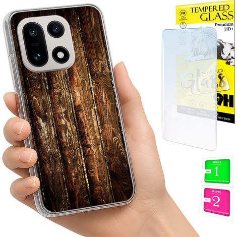 Funda para OnePlus 15 Photo, cubierta trasera + cristal 9H (1/5)