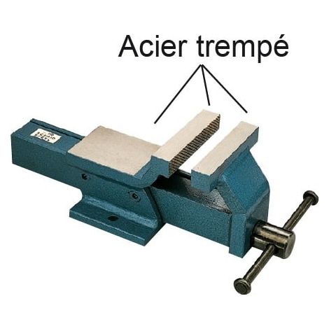 Etau acier Eurostahl Mors 150 mm - Wilmart