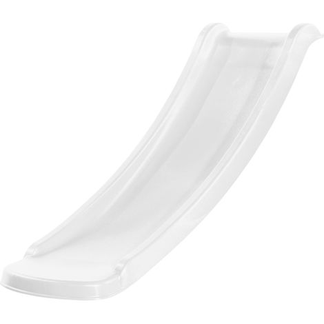 Toboggan blanc 118 cm – Plastique HDPE moulé par injection – Adapté aux plateformes 60 cm – Glisse optimisée pour enfants jusqu'à 70 kg – AXI - Sky120