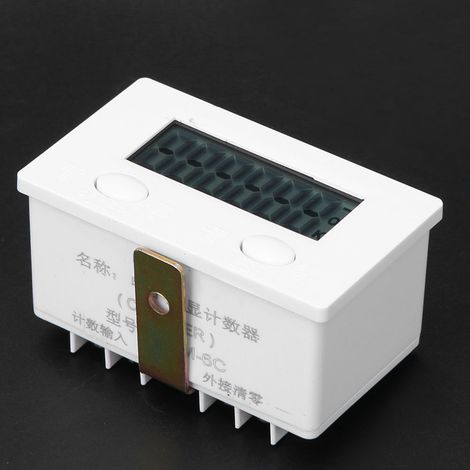 BERM Magnetinduktions-Kunststoffzähler, 6-stellige Digitalanzeige 0-999999 mit Schalter BEM-6c12φ (1/5)
