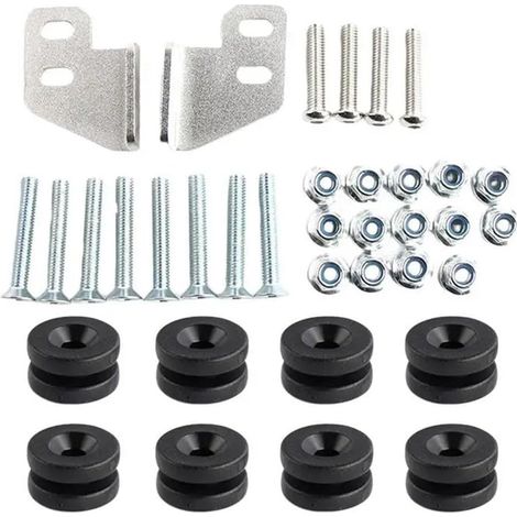 Lightweight yet robust aluminum motorcycle mounting kit (1/5)