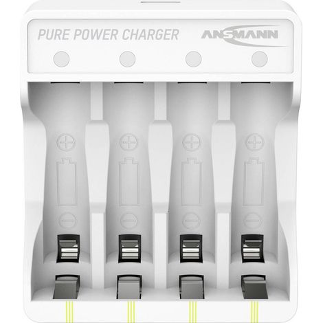 Ansmann Pure Power Lademodul Caricatore USB LiIon Stilo (AA), Ministilo (AAA)