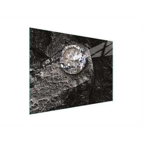 Glasschneidebrett 30x22 Diamant