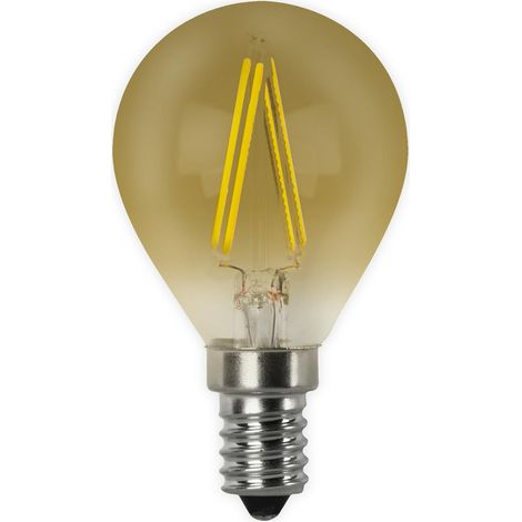 Bombilla LED Filamento Vintage Esférica E14 4W Matel (1/4)
