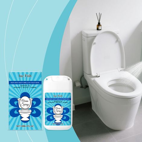 Tragbares WC-Deodorierungsspray, reinigt, langanhaltender Duft, hält die Luft frisch – 30 ml -- BIEMMEDUE (1/5)