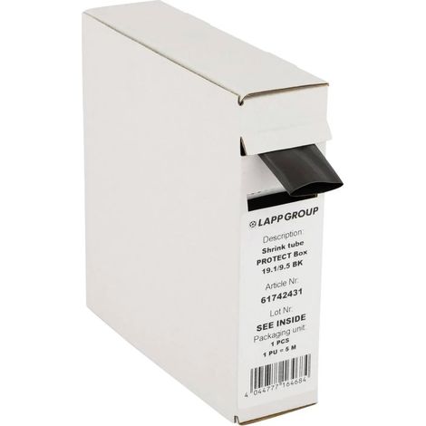[NEUWERTIG] B-Ware Lapp Schrumpfschlauch Hülle Kabel 4,8mm 2,4mm Polyolefin Transparent 10m