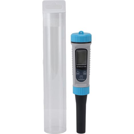 pH-mètre Bluetooth 5 en 1 haute précision 0,01 pour hydroponie piscine aquarium mesure TDS EC CF température sans fil (1/5)