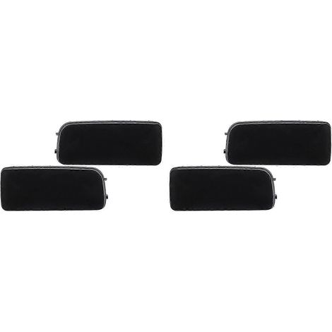 Deux paires de garnitures de puits de feux antibrouillard 51118122449 et 51118122450, compatibles avec les BMW Série 3 E36, 318is, 323i, 325i et 320i (1992-1998). Cache-feux antibrouillard. (1/5)