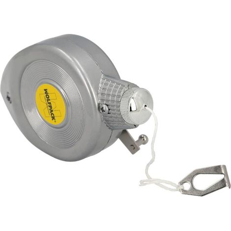 tiralineas aluminio con cuerda 30 metros, tiza obra, linea obra tiza, cordel de trazado. (1/6)
