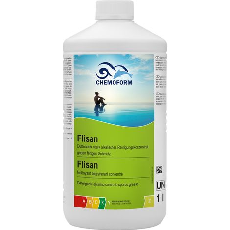 Chemoform Filsan 1 l Randreiniger zur Entfernung von Verschmutzungen für Pools