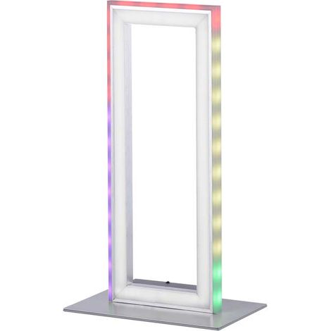 Tischlampe Nachttischlampe Tischleuchte dimmbar Fernbedienung Rainbow LED H 35cm (1/5)