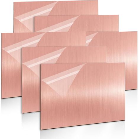 Plaque en plastique ABS 30 x 20 cm, 6 pièces Plaque de gravure laser, Plaque en plastique pour lasergravure 1,3 mm Plaque de gravure, Laser Rohlinge pour gravure, peintures, DIY Bricolage (1/5)