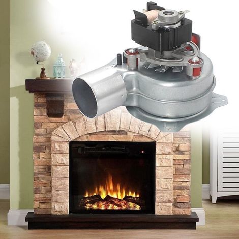 Ventilatore per camini da 35 W, resistente alle alte temperature e silenzioso, 220 V, per armadi, gonfiatori, barbecue, elettrodomestici, stufe, camini (1/5)