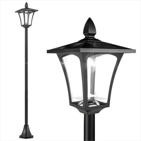Lampadaire extérieur Lampadaire solaire de jardin sur pied LED (1/5)