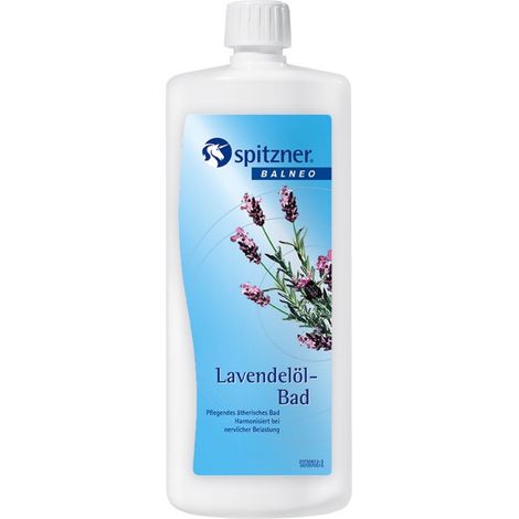 Spitzner Lavendelöl Bad 1 Liter Gesundheitsfördernder Badezusatz mit ätherischem Lavendelöl (1/5)