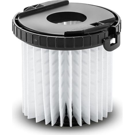 Filtre HEPA Lavable et Réutilisable pour Aspirateur VC5 - Accessoire de Rechange Noir et Blanc, Haute Efficacité de Filtration, Compatible avec Série VC5