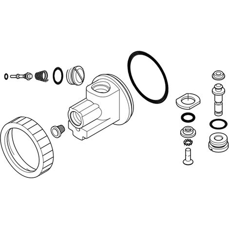 Valvola completa per forbice pneumatica Lisam 4Win originale