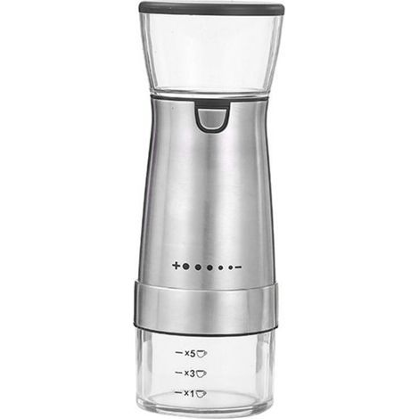 Tragbare, per USB aufladbare elektrische Kaffeemühle mit vielfältigen Funktionen (1/5)