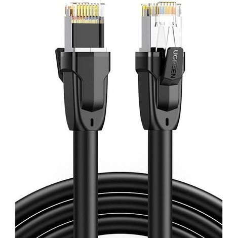 UGREEN Cat 8 Câble Ethernet RJ45 Réseau Haut Débit 25Gbps 2000MHz, 2M (1/4)