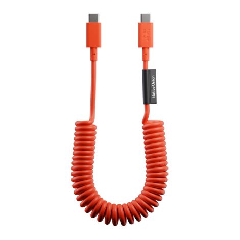 Cable USB-C Native Union Pop - Cable USB-C, 1,2 m 60 W (alarma roja)