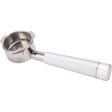 Bodenloser Kaffeefilterhalter aus Edelstahl, 54 mm, 3 Halterungen, Zubehör für Breville Series 8 Kaffeemaschinen, silberfarben (1/5)