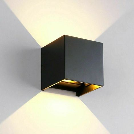 Applique Led Luce Naturale Da Parete Per Esterno Interno 12 W 4000k Ip65 Es46nn (1/2)