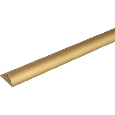 PROFILO FINALE MOQUETTE 24.5X13.5X1000MM ORO