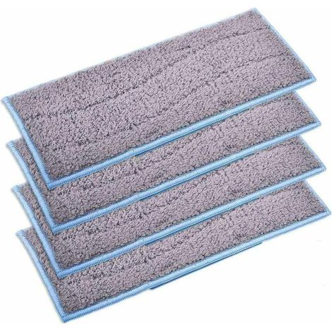 Lot de 4 serpillères lavables réutilisables pour Braava Jet M6134 YYV (1/5)