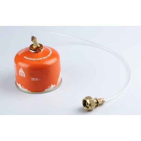 Adaptateur de remplissage de gaz pour transfert et recharge de propane ou essence (1/3)