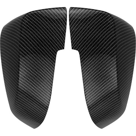 Rétroviseur extérieur carbone couleur fibre pour BMW Série 5 – Coque de rétroviseur aile arrière, pièce de modification auto (1/5)
