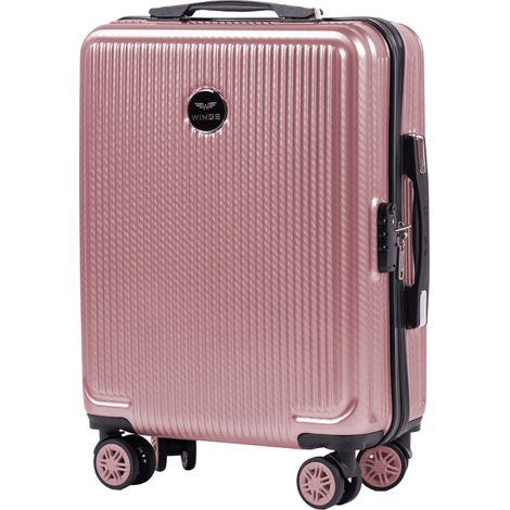 Maleta de cabina rosa Wings PC African Eagle 2.0 de 20 pulgadas
