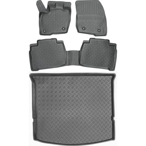 Juego de alfombrillas para coche y maletero para la furgoneta Ford S-Max II (2014-2019). (1/5)