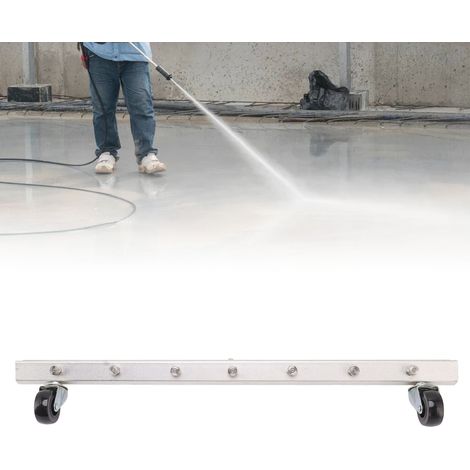 Pistolet Nettoyeur Haute Pression 65CM 7 Embouts 1/4 Rapide Pour Nettoyage Sol Voiture Balai Eau 4000psi-KZQ (1/5)