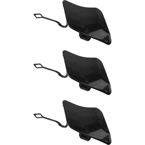 Tre coperture per gancio di traino per paraurti anteriore, adatte per Mercedes-Benz Classe C W204 (modelli 2011-2014).