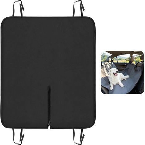 Car Seat Cover for Dogs, Car Rear Protection, Waterproof, Scratch-Proof, Anti-Hair, Oxford Fabric Universal Black 137 x 147 cm for SUV Truck (1/5)