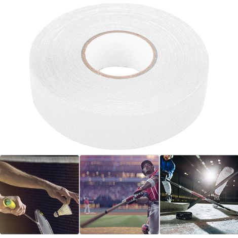 Ruban adhésif de hockey durable, manchon de protection pour raquettes, bande de sécurité pour badminton et sports de crosse.