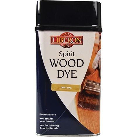 Liberon Spirit Traditional Hardwood Furniture Wood Dye - Light Oak - 1 Litre