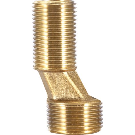 Raccord hexagonal en laiton NPT 3/4" x 1/2" pour tuyau d'eau - Accessoires de raccordement