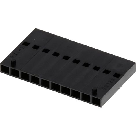 Molex Buchsengehäuse-Kabel Polzahl Gesamt 10 Rastermaß: 2.54 mm 901230110 1 St. Bag (1/2)