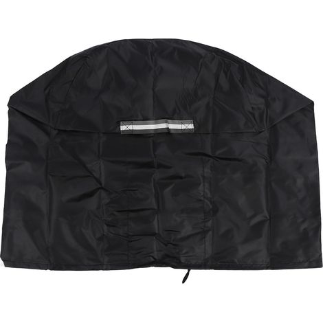 Abdeckung für Feuerstellen im Außenbereich mit runden Belüftungslöchern, farbigem Griff, wasser- und staubabweisend, vollständige Abdeckung für Terrassenfeuertische, 91,4 x 86,4 cm / 36 x 34 Zoll (B x (1/5)