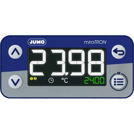 Jumo 701080/0-01-23-30/000 Thermostat à encastrer (l x H) 76 mm x 36 mm