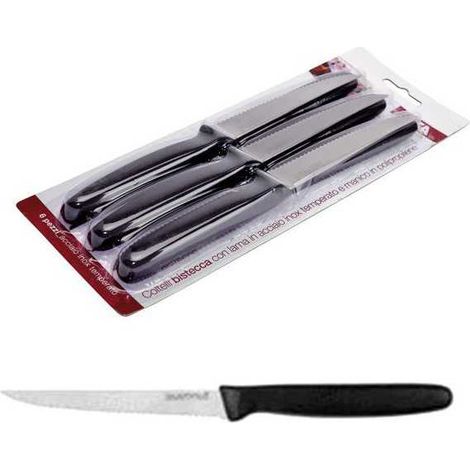 Cuchillo para bistec con hoja dentada de 11,0 cm, paquete de 6, Ilsa