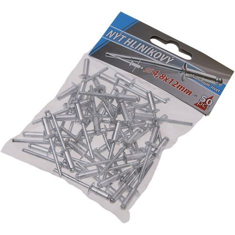 LEVIOR Nieten ALU 4,8x12mm 50 Stück 23988.01