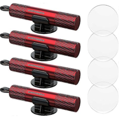 Lot de 4 marteaux d'urgence et coupe-ceinture de sécurité pour voiture - Édition Marteau de sécurité 0820 (1/5)