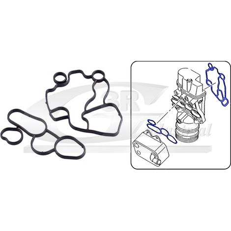 3RG 76704 KIT JUNTAS INTERCAMBIADOR (2PCS)